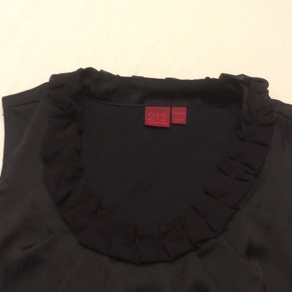 Black silky tank top - Picture 2 of 2